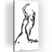 Erotik Abstrakt Wandbild 1-Teilig: 60x35 cm