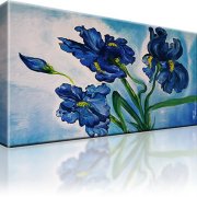 Blume Iris Kunstdruck 