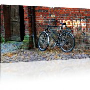 Fahrrad als Kunstdruck 