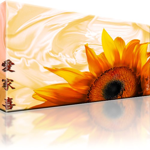Sonnenblume Wandbild 