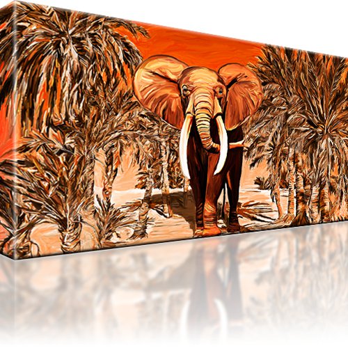 Elefant Afrika Wandbild 