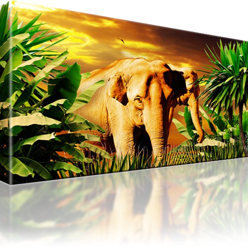 Elefanten Afrika Wandbild 
