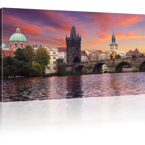 Karlsbrücke Bild auf Leinwand 